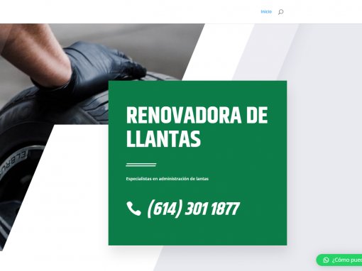 Renovadora de llantas